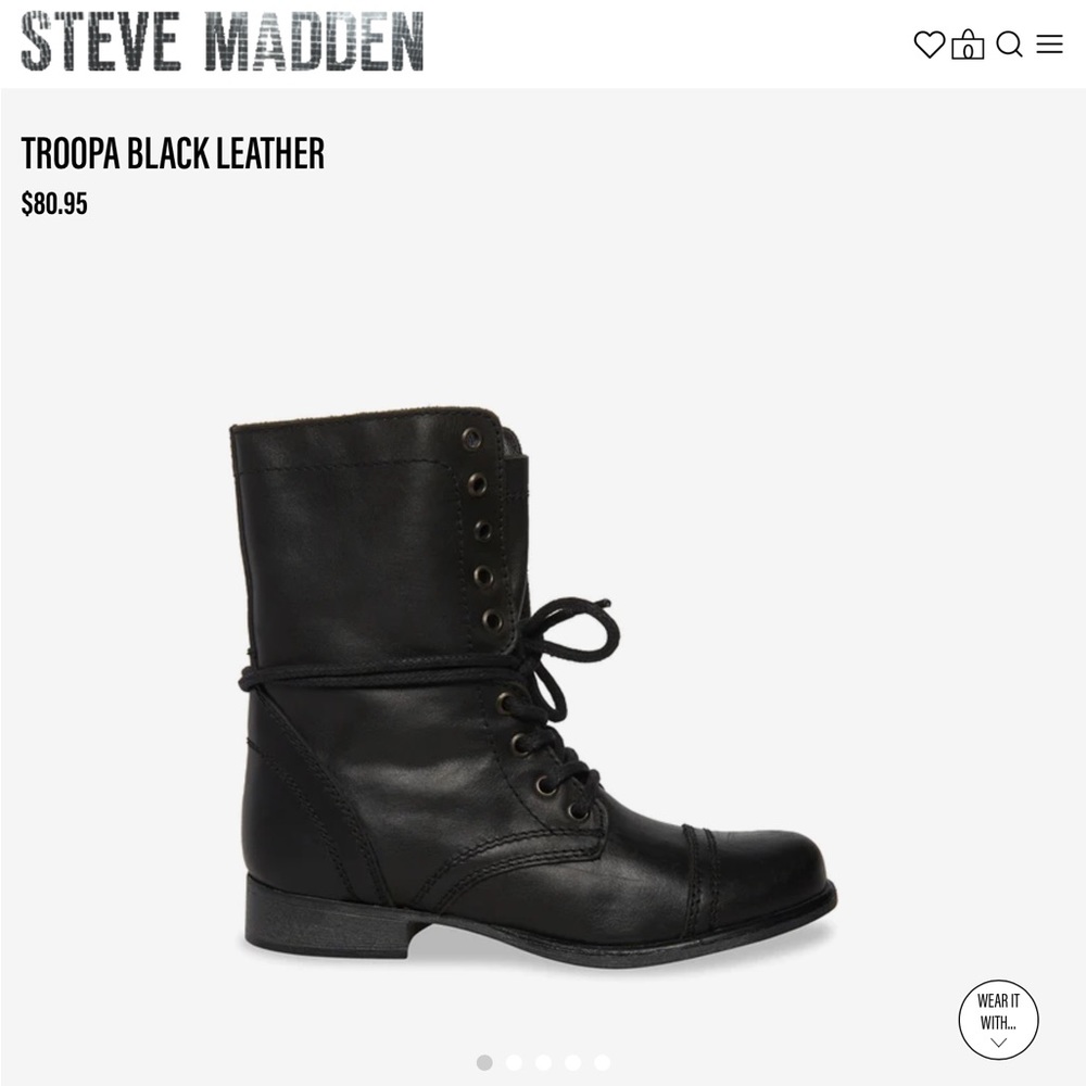 Steve Madden TROOPA boots